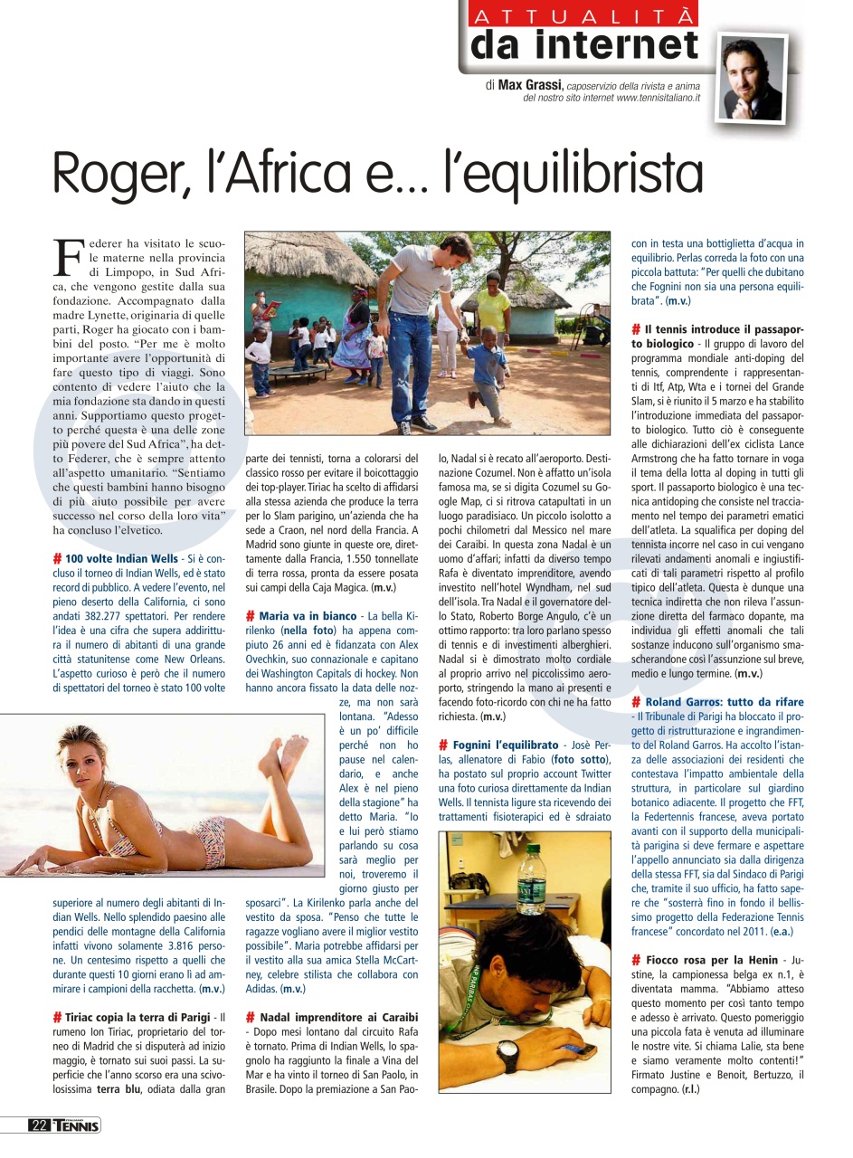 Il Tennis Italiano Preview Pages