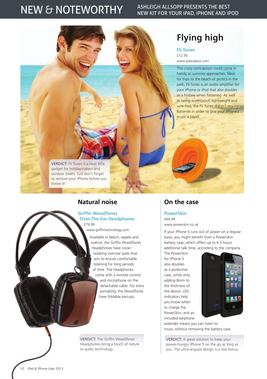 iPad and iPhone User Preview Pages