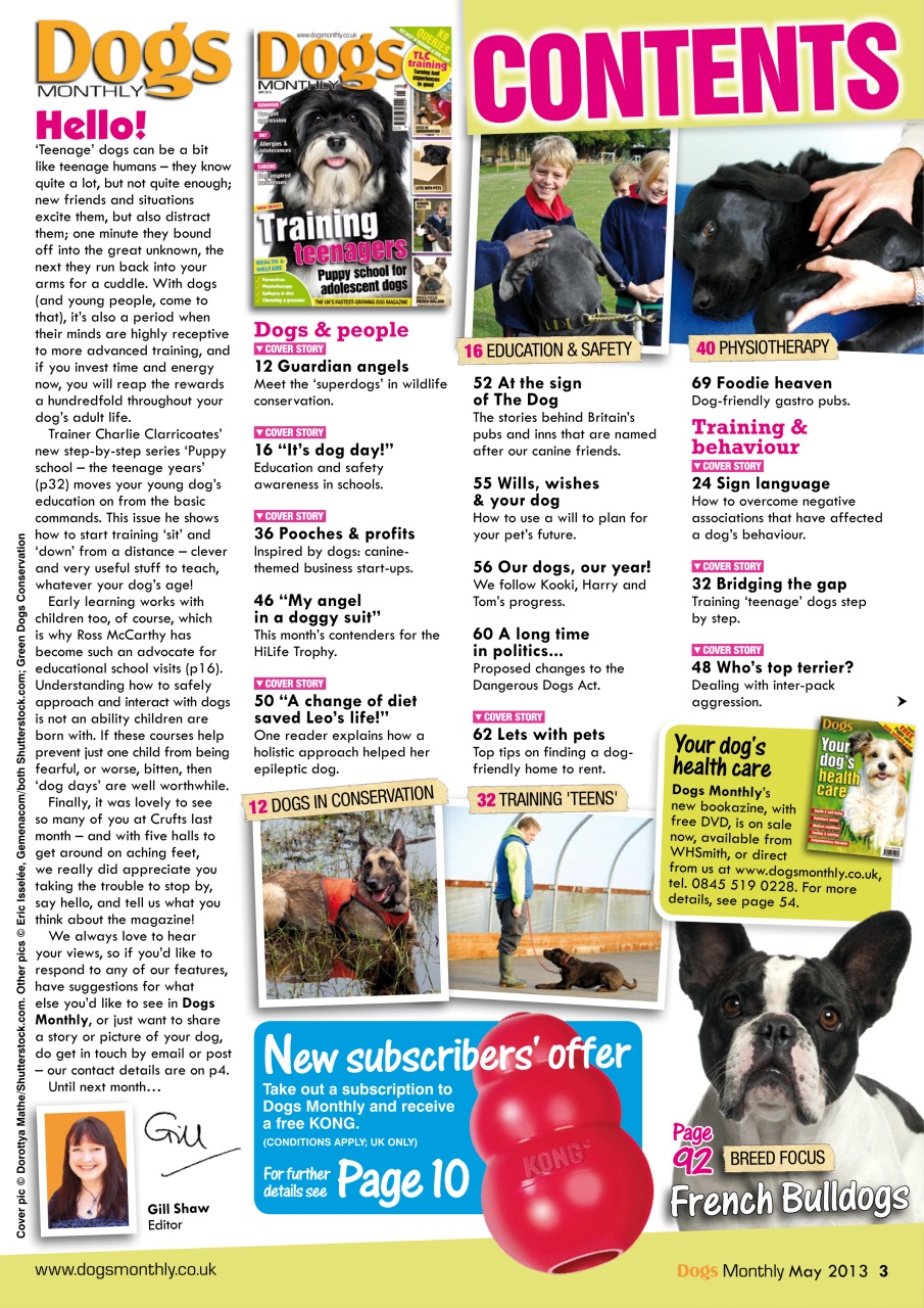 Dogs Monthly Preview Pages