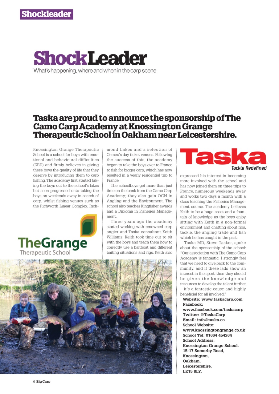 Big Carp Magazine Preview Pages