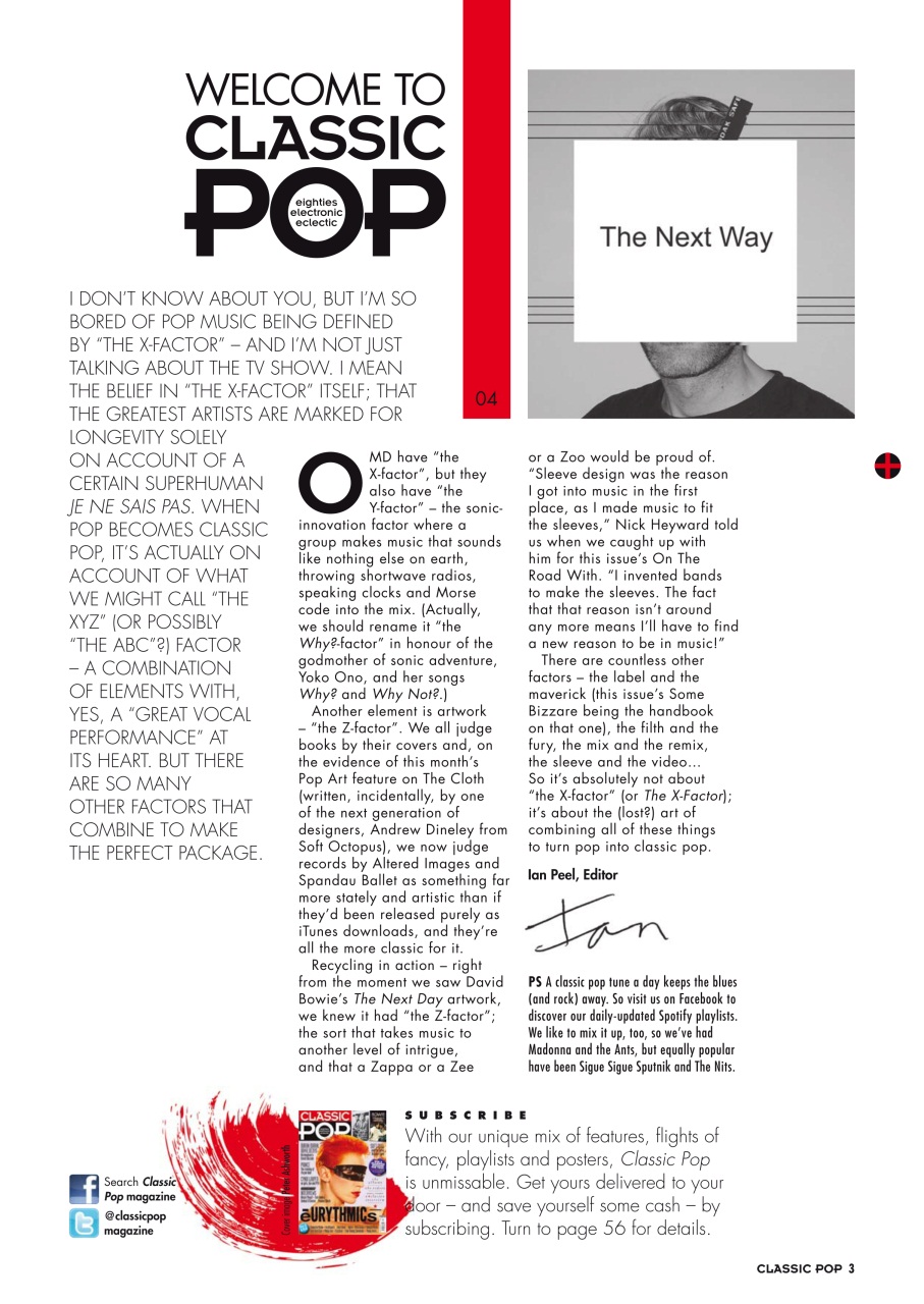 Classic Pop Preview Pages