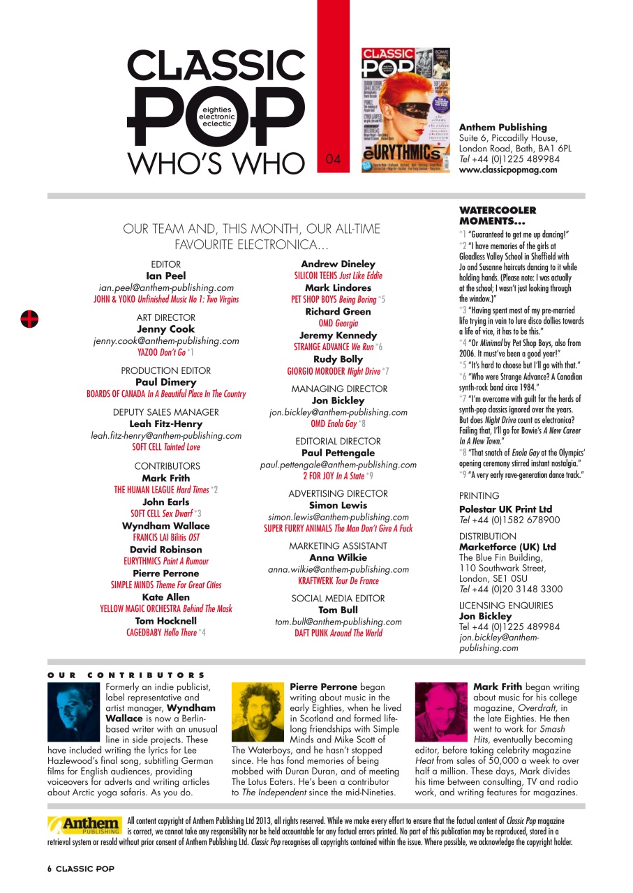 Classic Pop Preview Pages