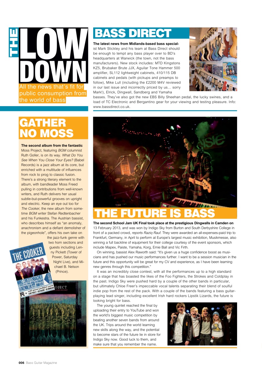 Bass Player UK Preview Pages