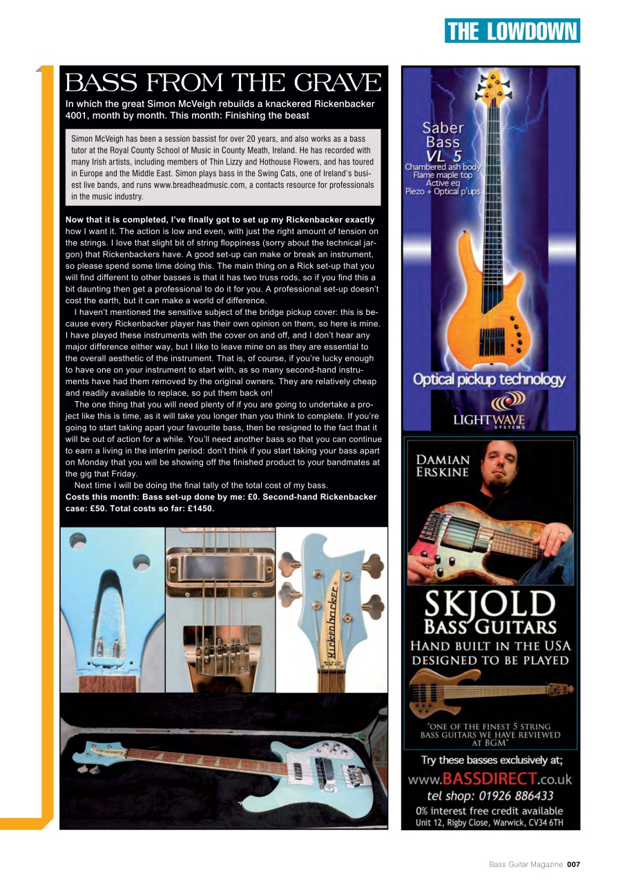 Bass Player UK Preview Pages