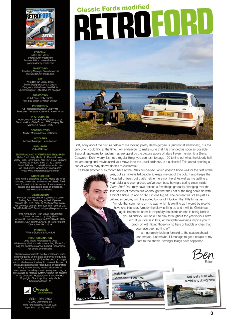 Retro Ford Preview Pages