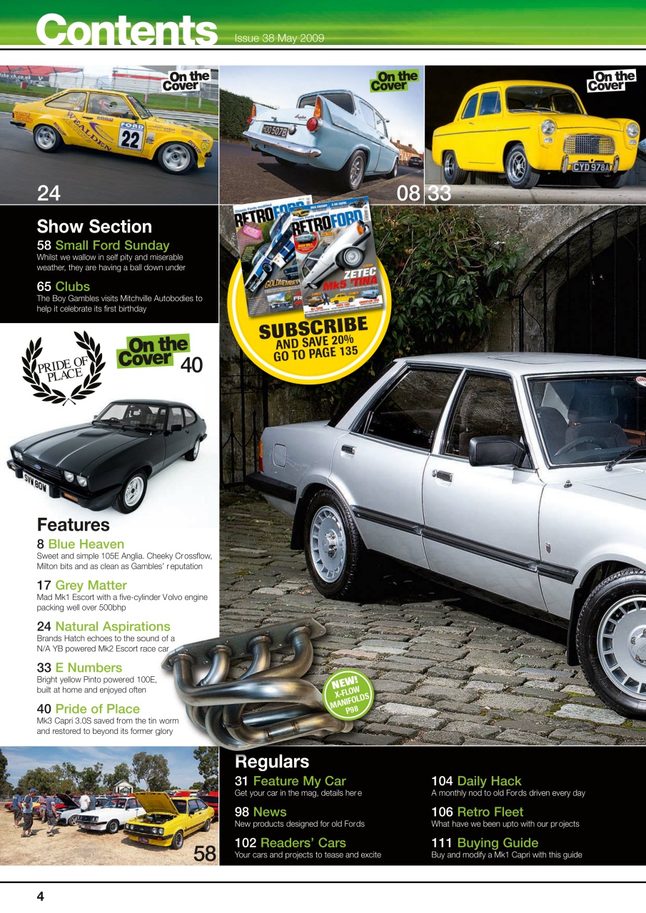 Retro Ford Preview Pages