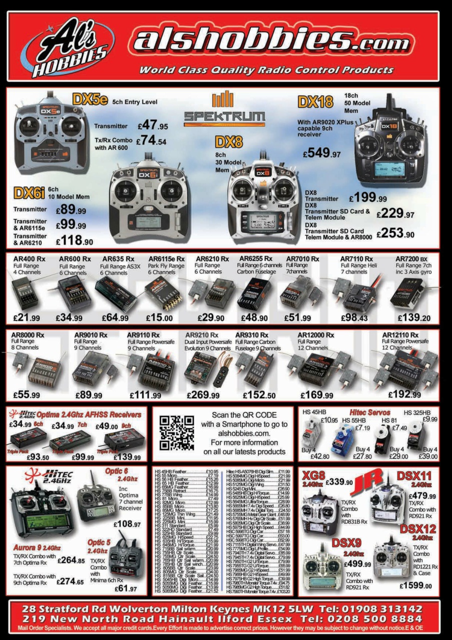 Radio Control Model Flyer Preview Pages