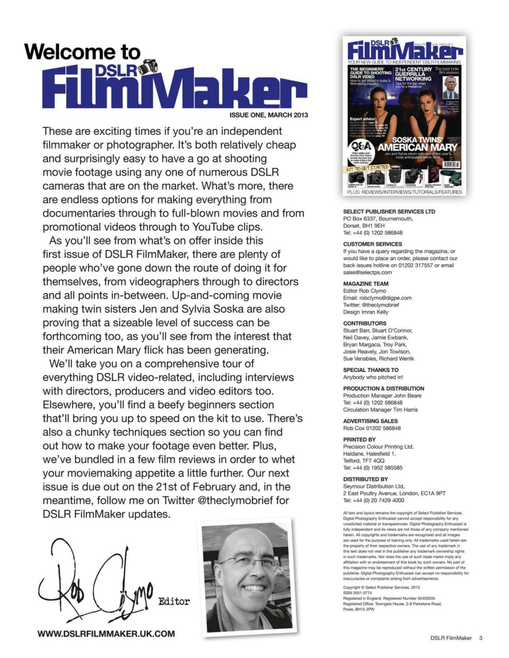 Digital FilmMaker Preview Pages
