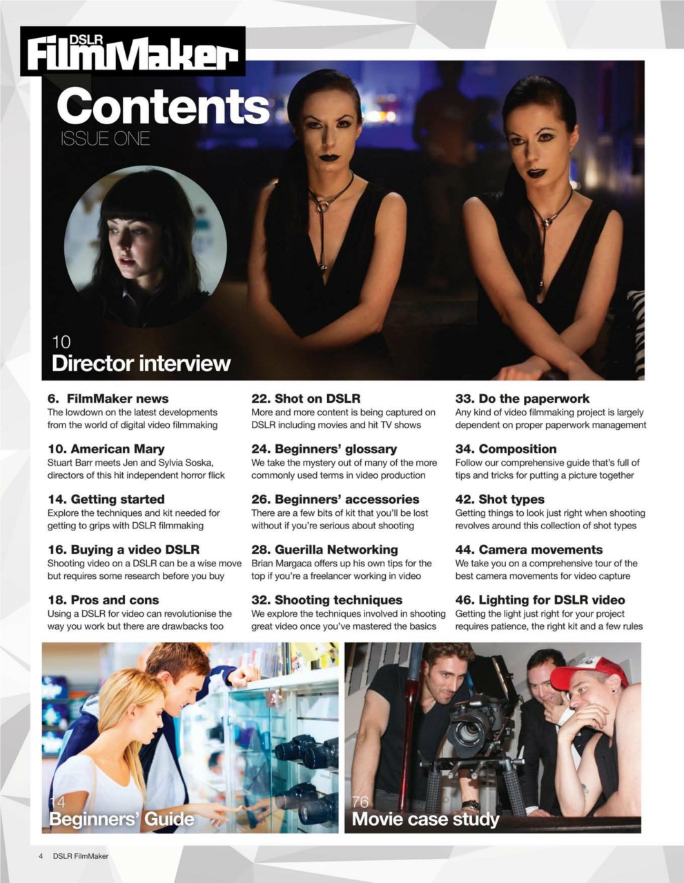 Digital FilmMaker Preview Pages