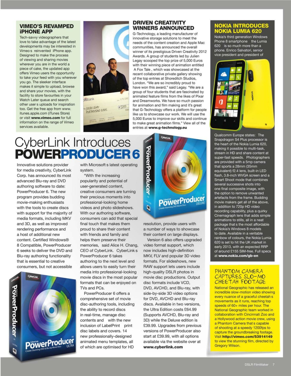 Digital FilmMaker Preview Pages