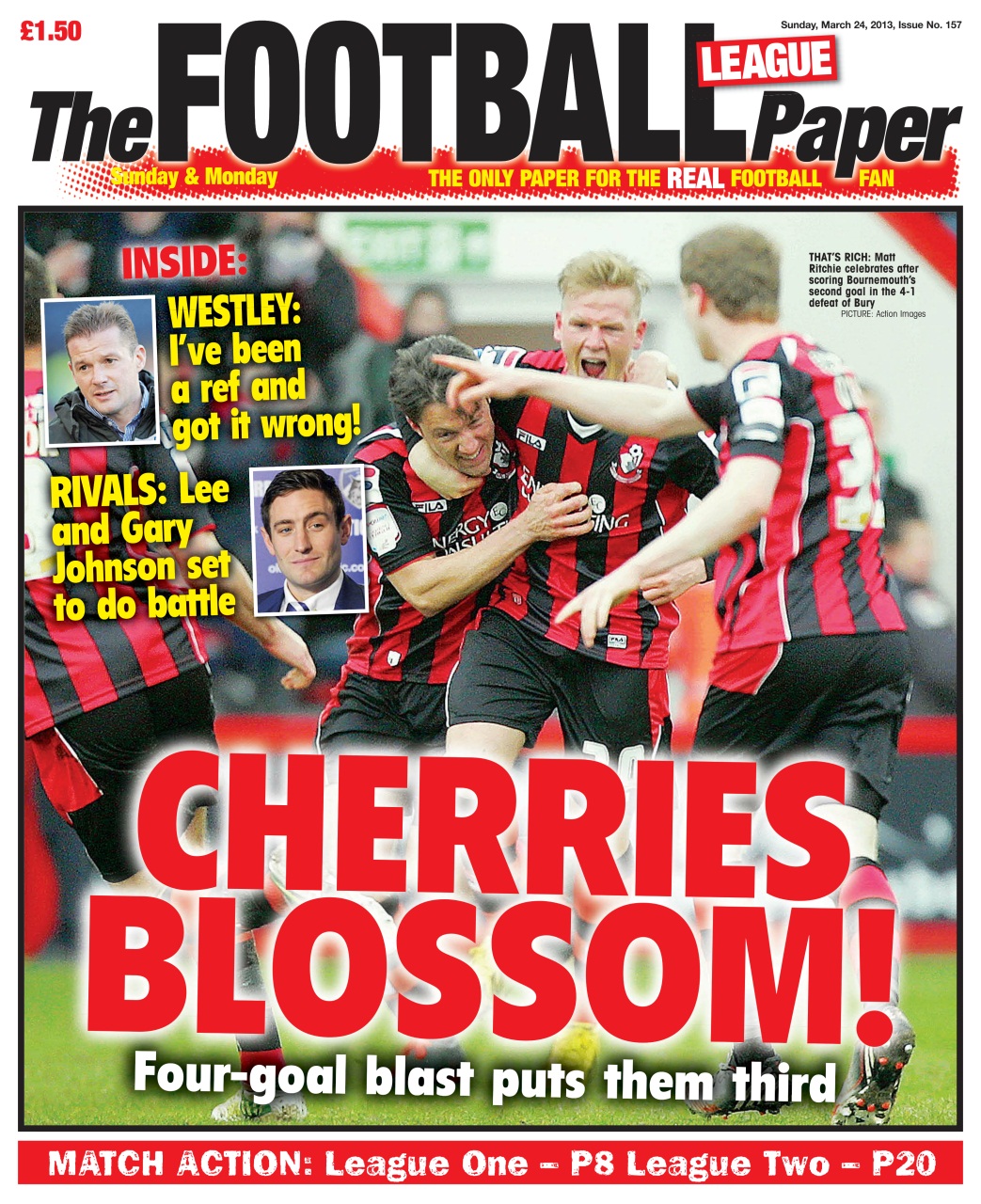 The Football League Paper Preview Pages