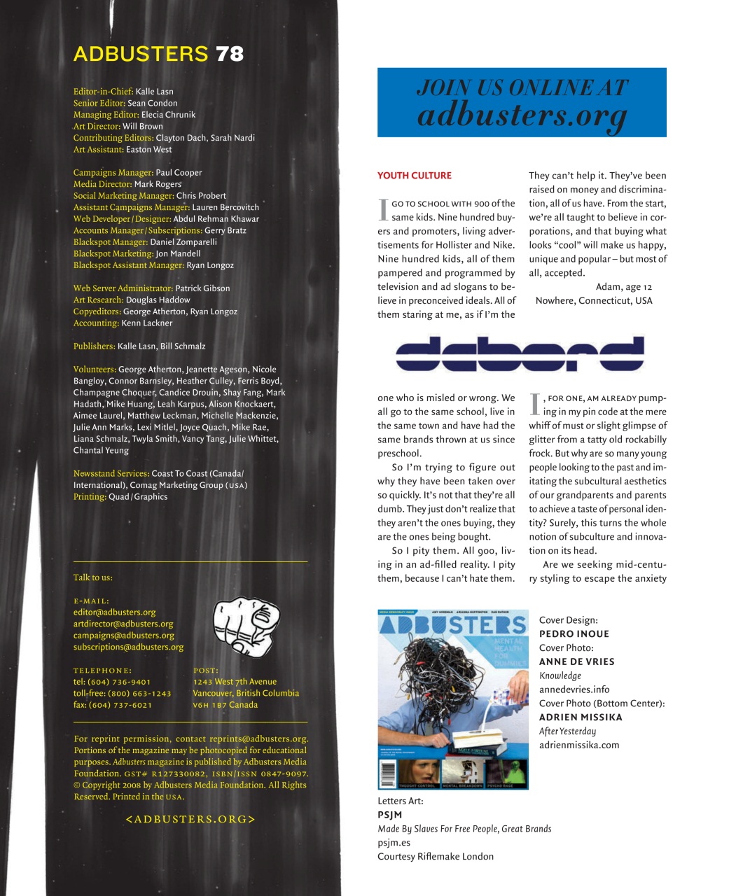 Adbusters Preview Pages