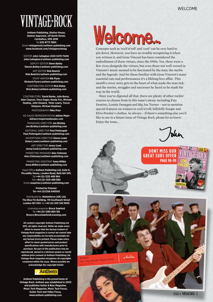 Vintage Rock Preview Pages