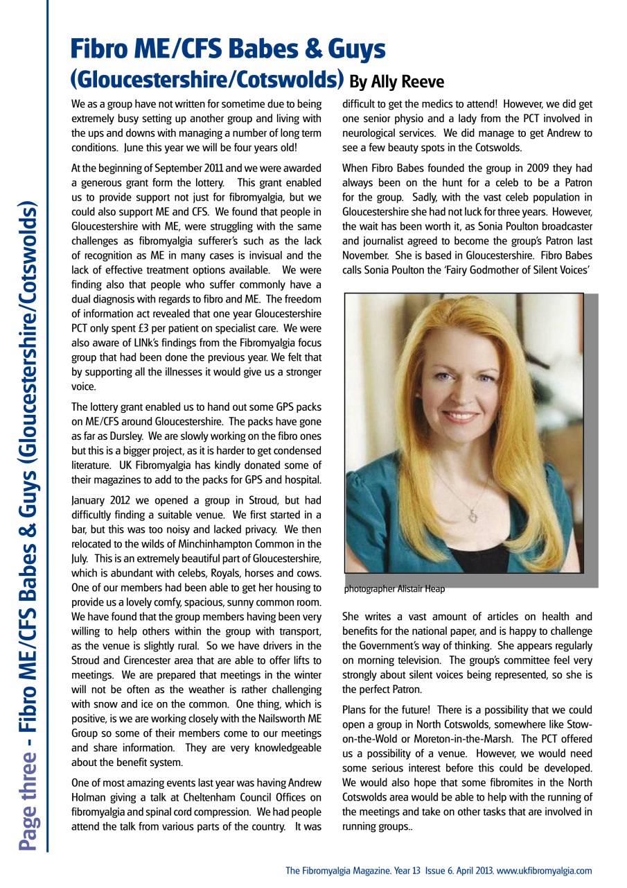 Fibromyalgia Magazine Preview Pages