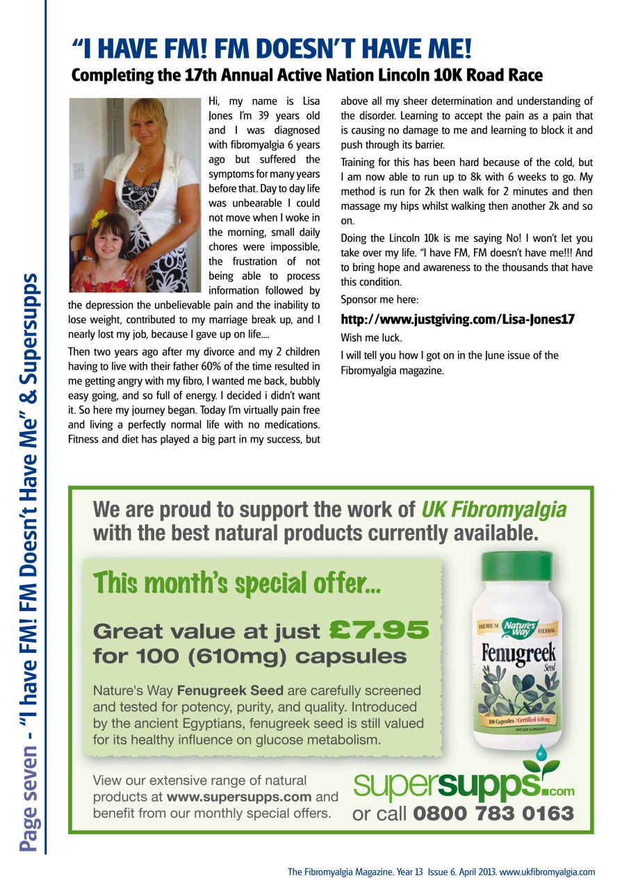 Fibromyalgia Magazine Preview Pages