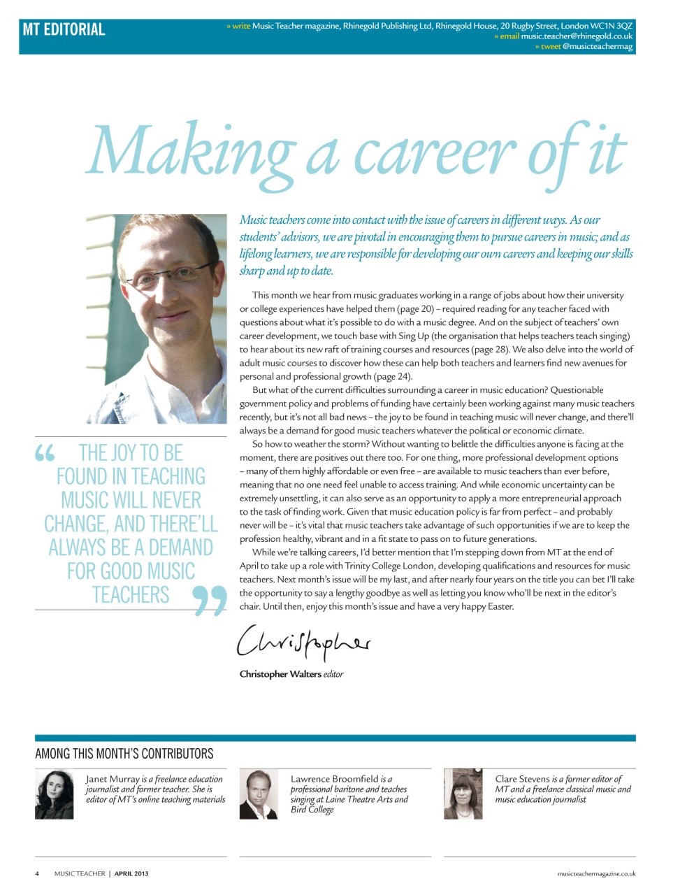 Music Teacher Preview Pages