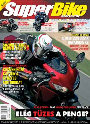 SuperBike Hungary issue Jan 2008