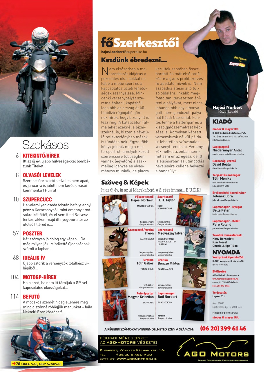 SuperBike Hungary Preview Pages