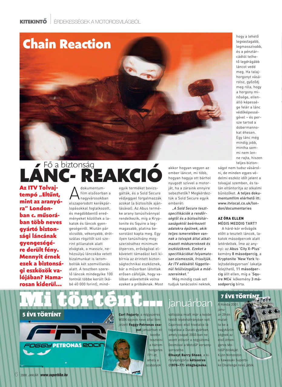 SuperBike Hungary Preview Pages