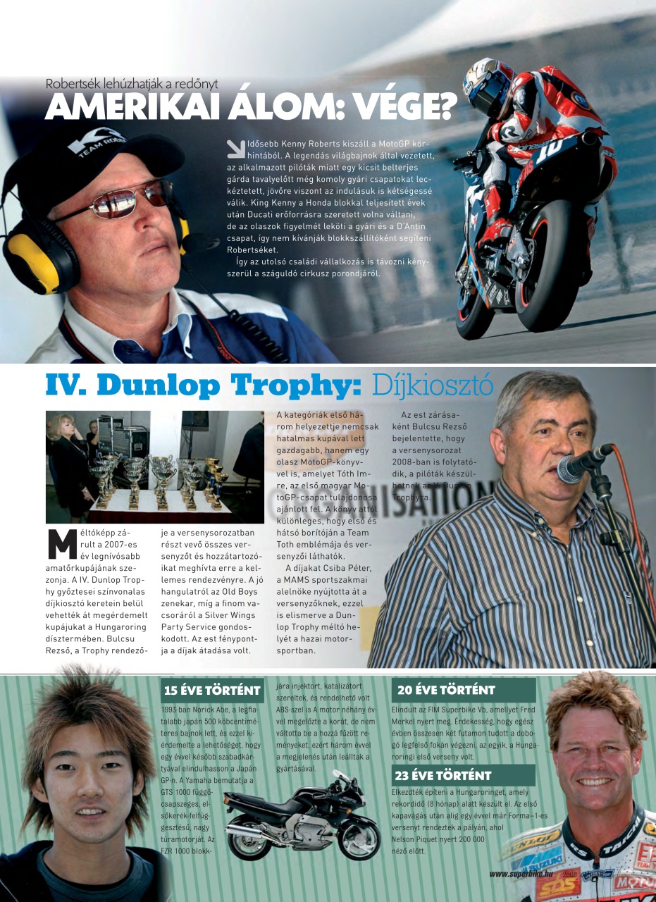 SuperBike Hungary Preview Pages