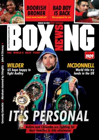 Boxing News issue 28th March 2013