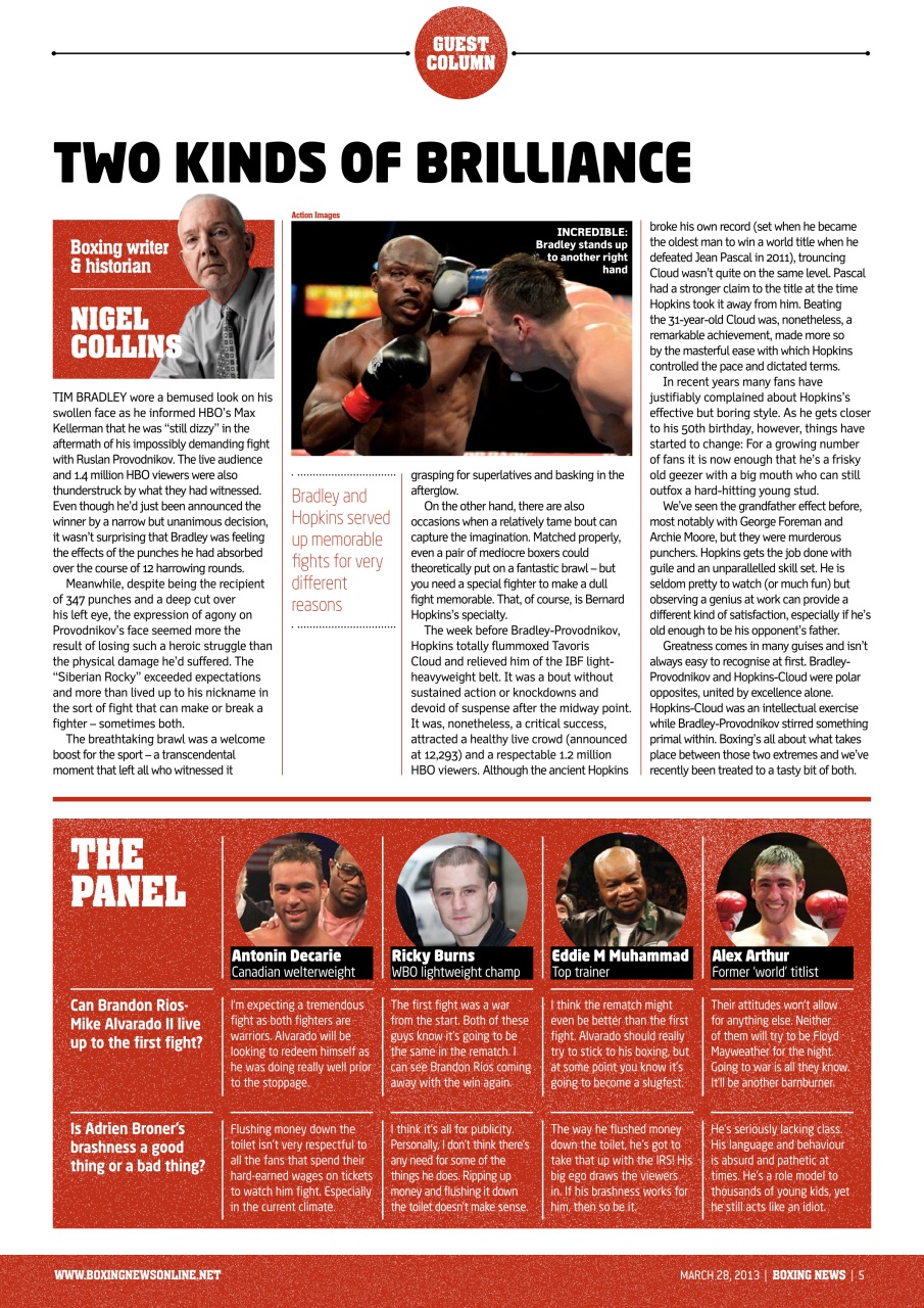 Boxing News Preview Pages