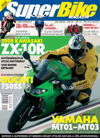 SuperBike Hungary issue Febr 2008