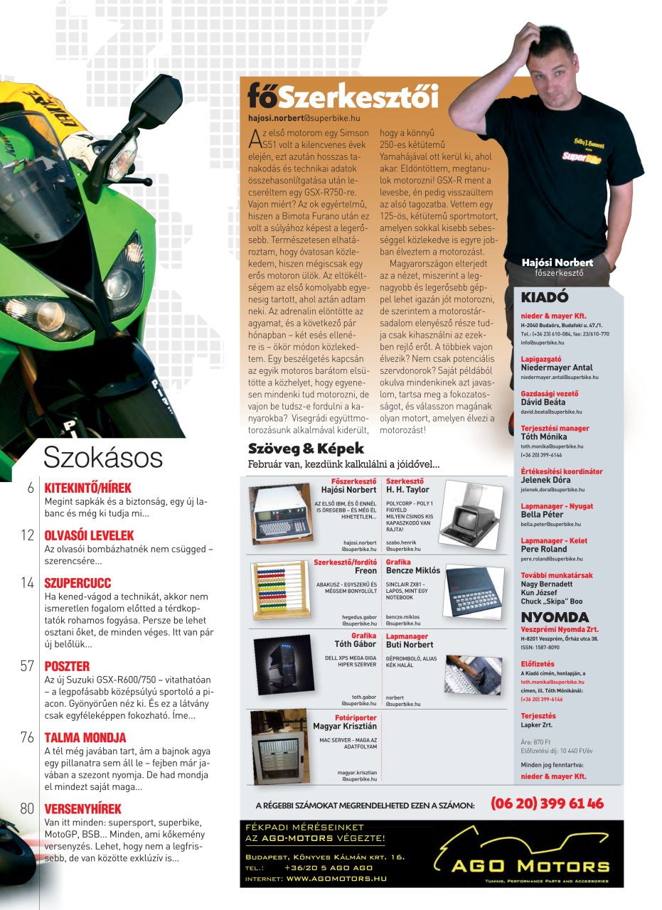 SuperBike Hungary Preview Pages