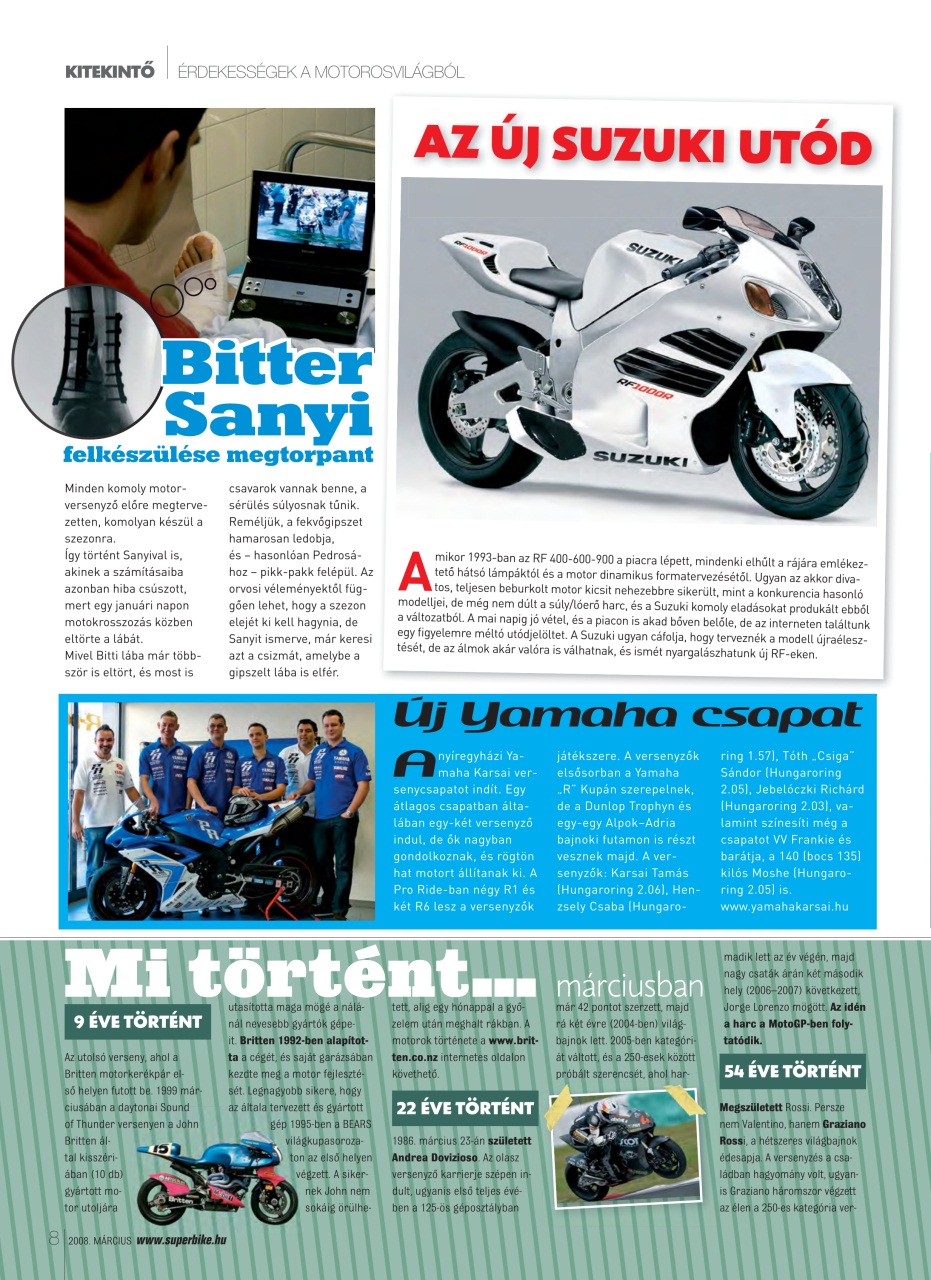 SuperBike Hungary Preview Pages