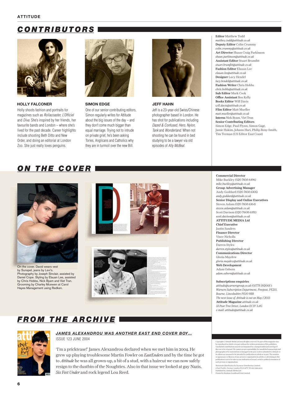 Attitude Preview Pages