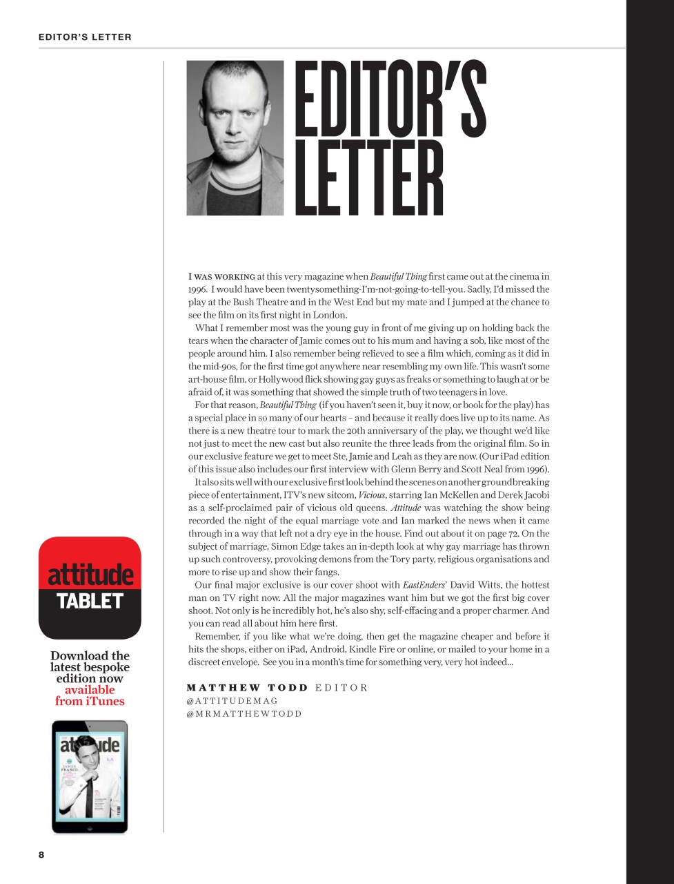 Attitude Preview Pages