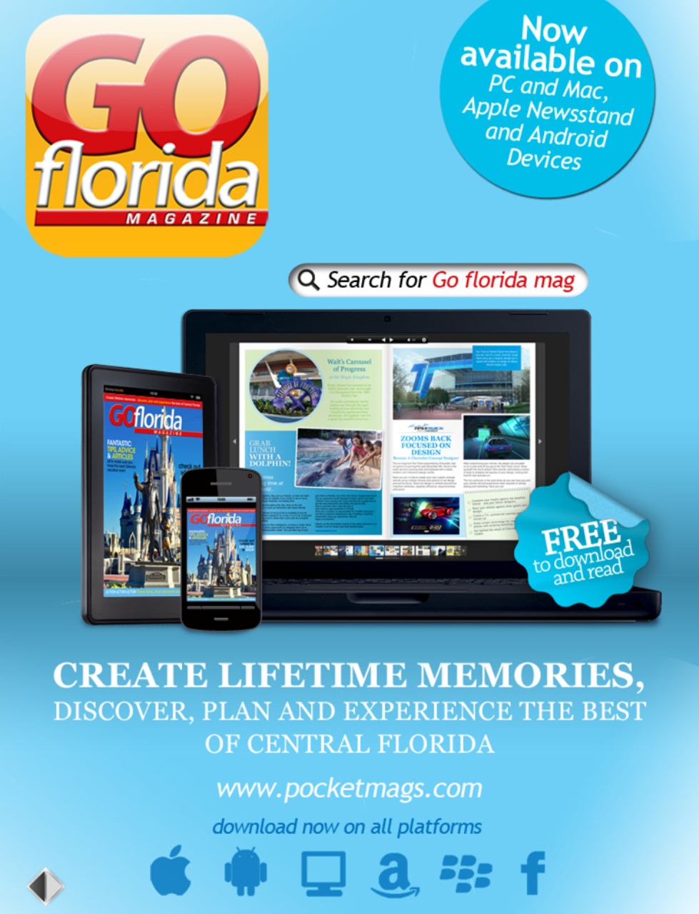 Go Florida Magazine Preview Pages