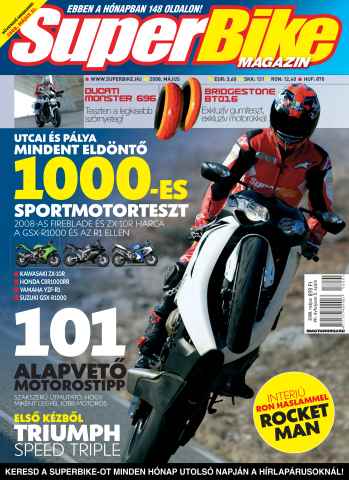 SuperBike Hungary issue may 2008