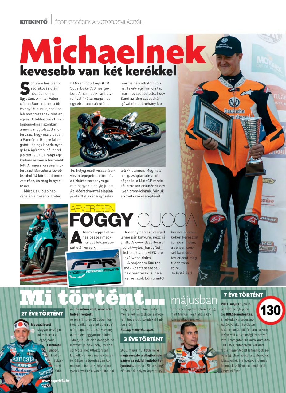 SuperBike Hungary Preview Pages