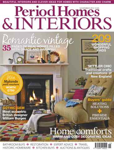 British Period Homes issue Period Homes November 2012