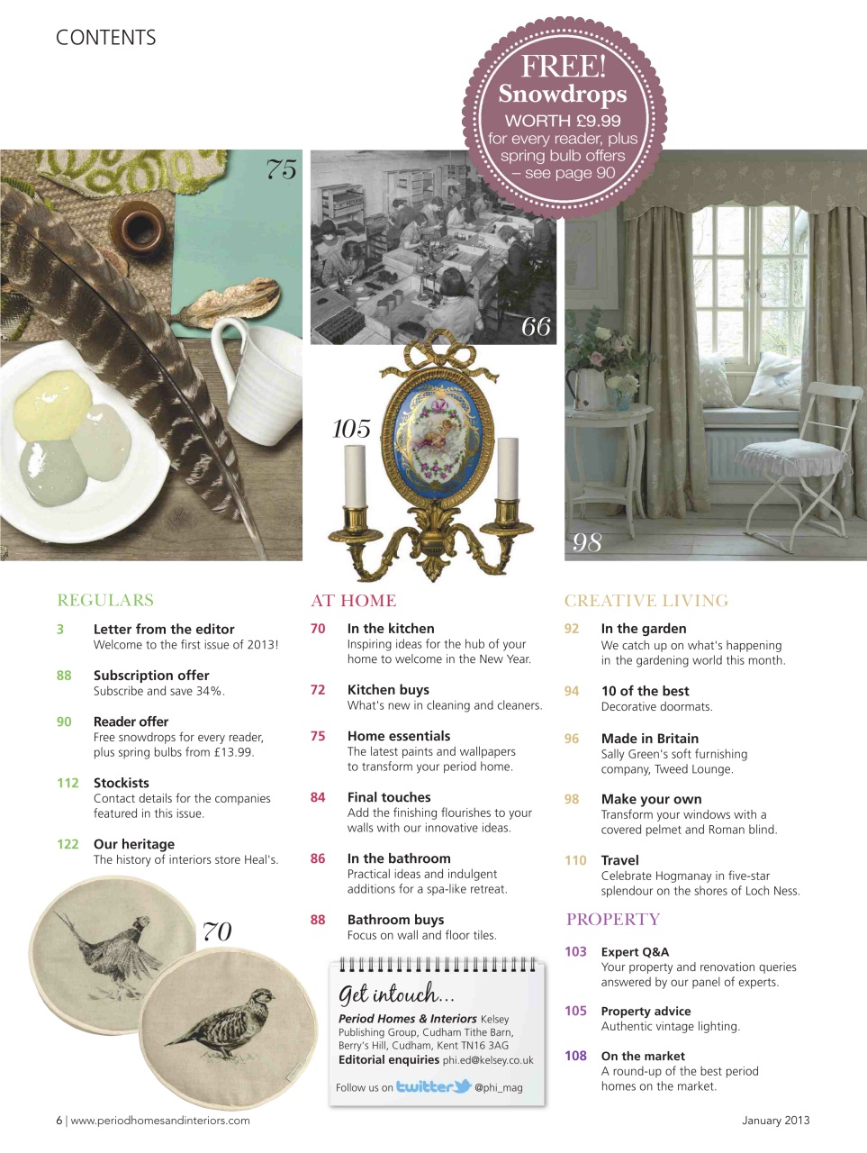 British Period Homes Preview Pages