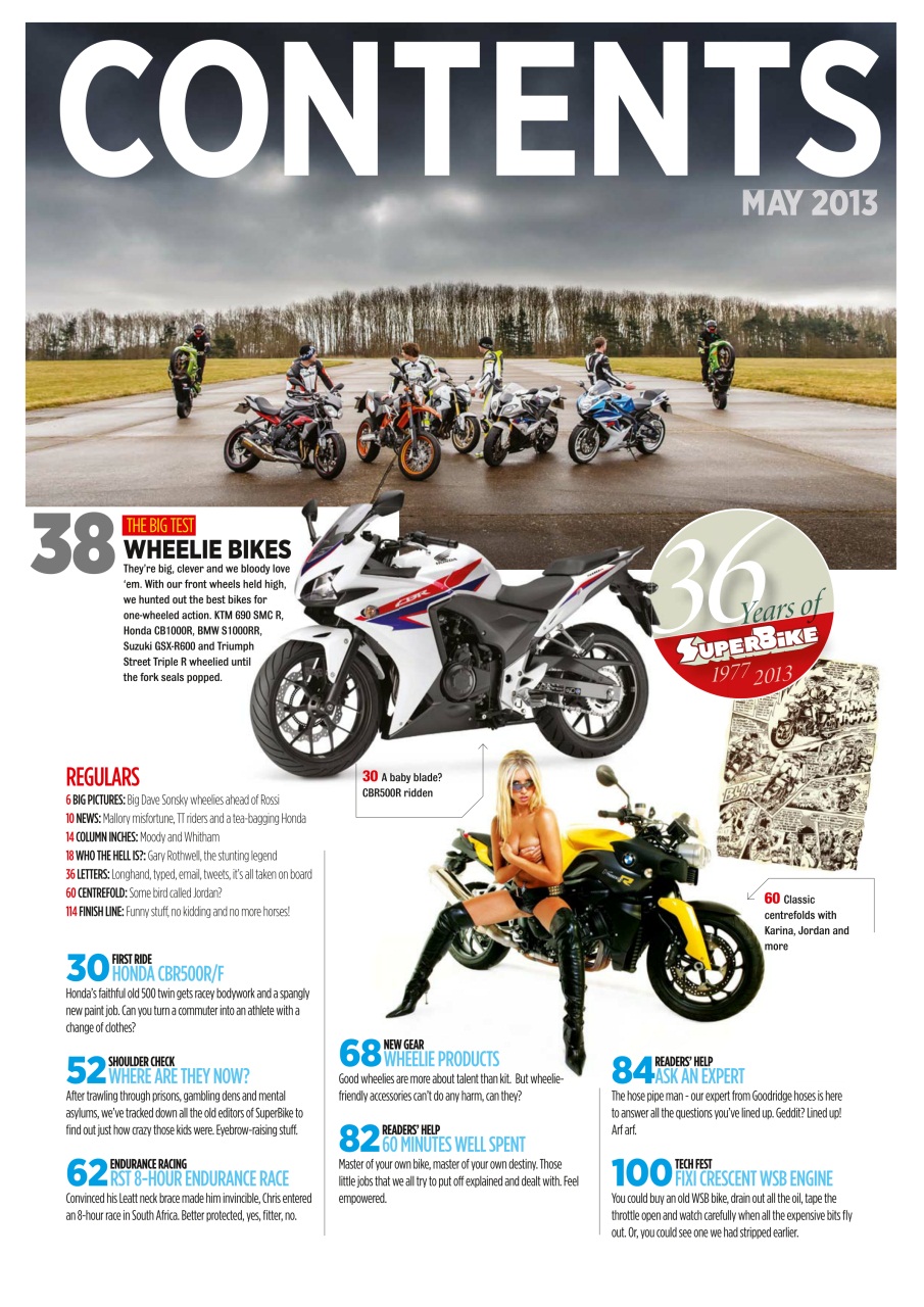 Superbike Magazine Preview Pages
