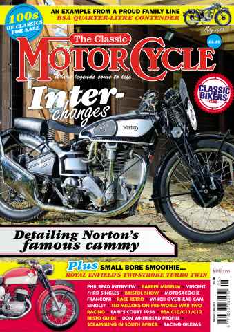 The Classic MotorCycle issue May 2013