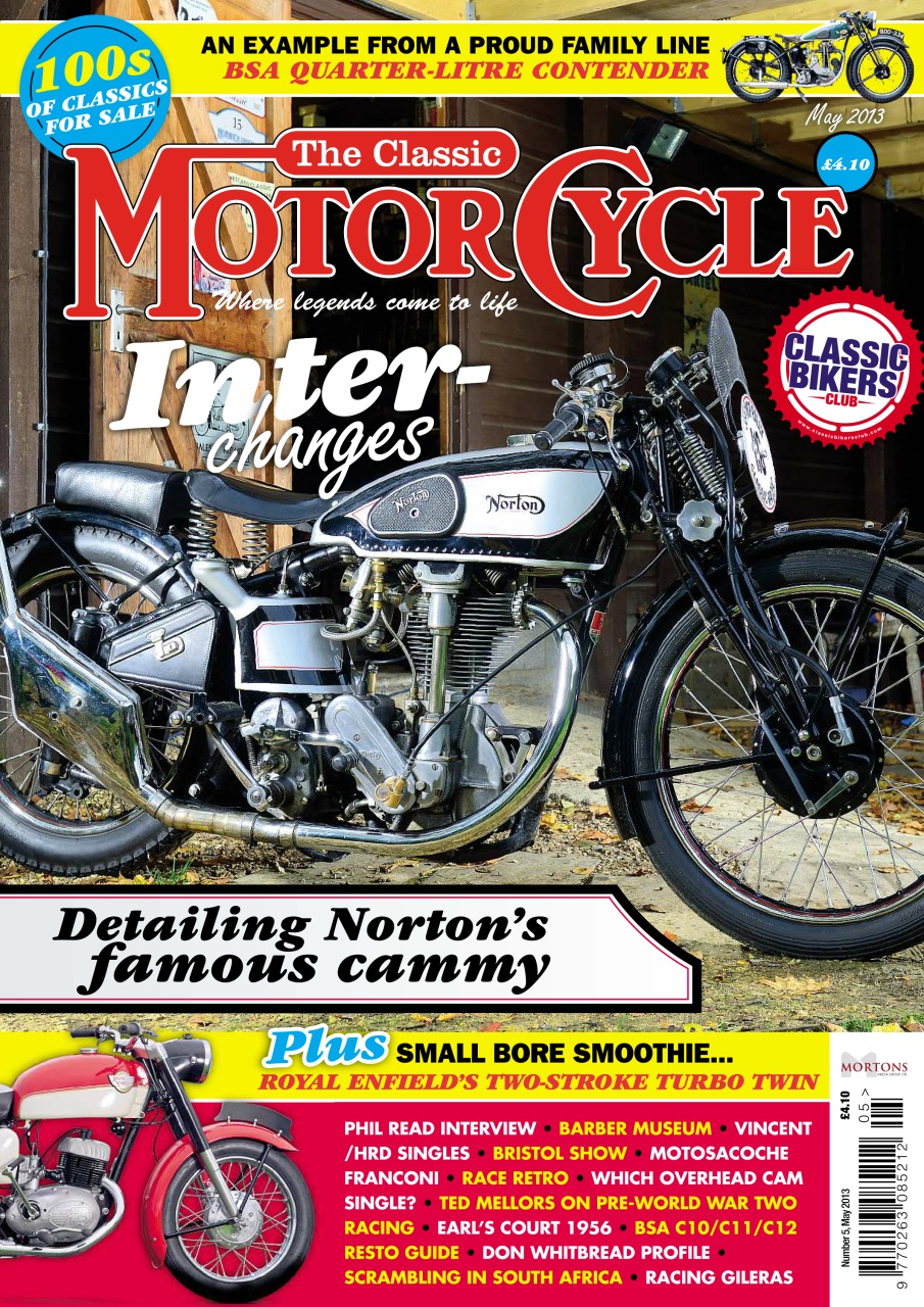 The Classic MotorCycle Preview Pages
