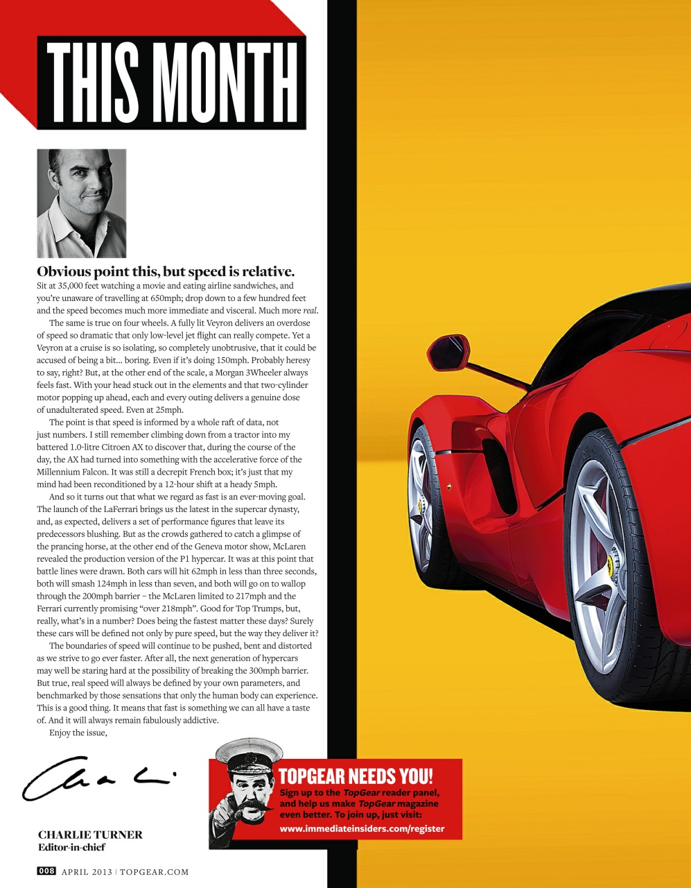 BBC Top Gear Magazine Preview Pages