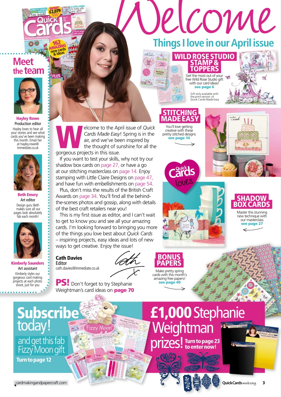 Quick Cards Made Easy Preview Pages