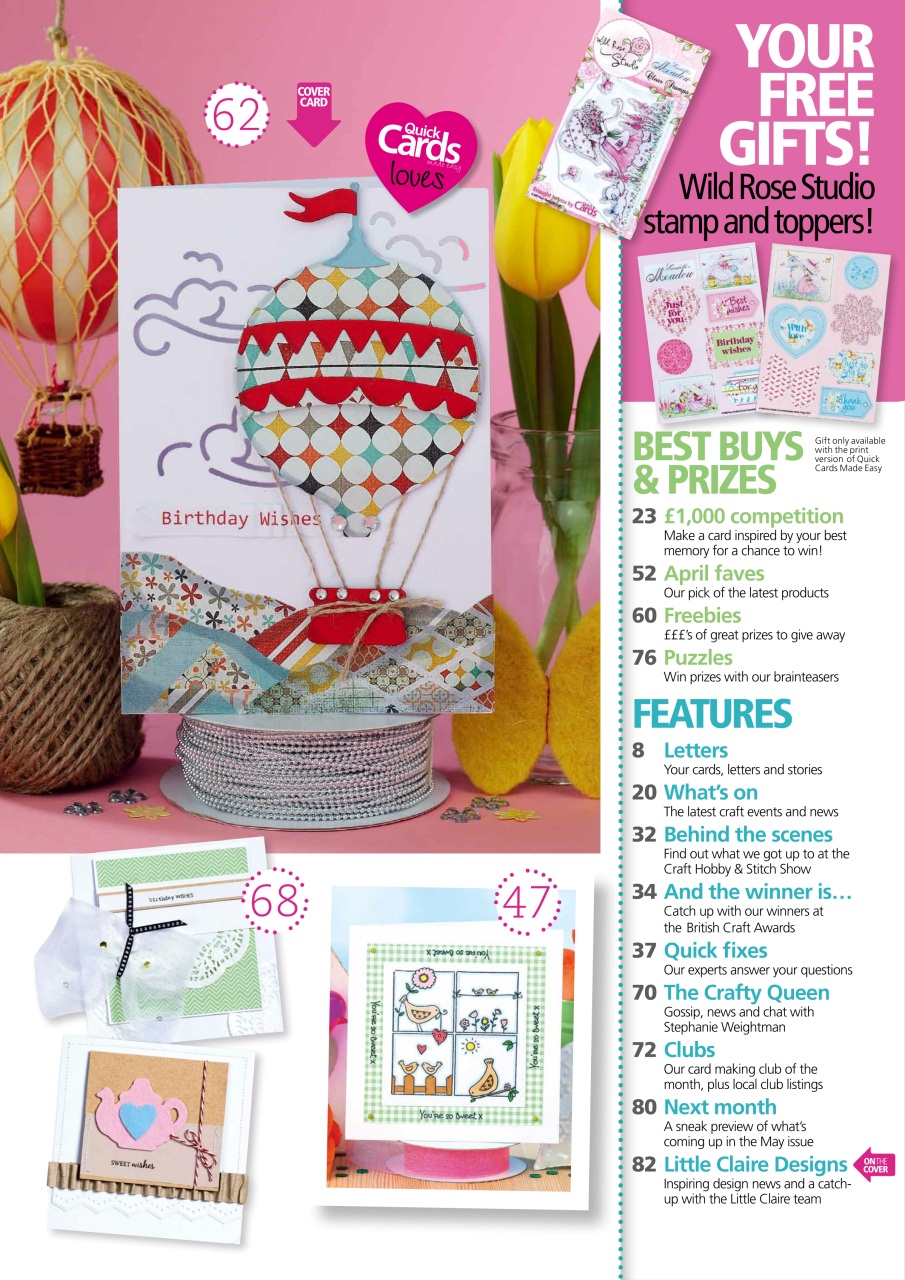 Quick Cards Made Easy Preview Pages