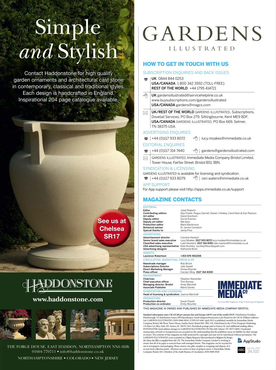 Gardens Illustrated Preview Pages