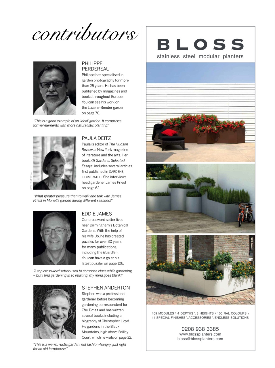 Gardens Illustrated Preview Pages