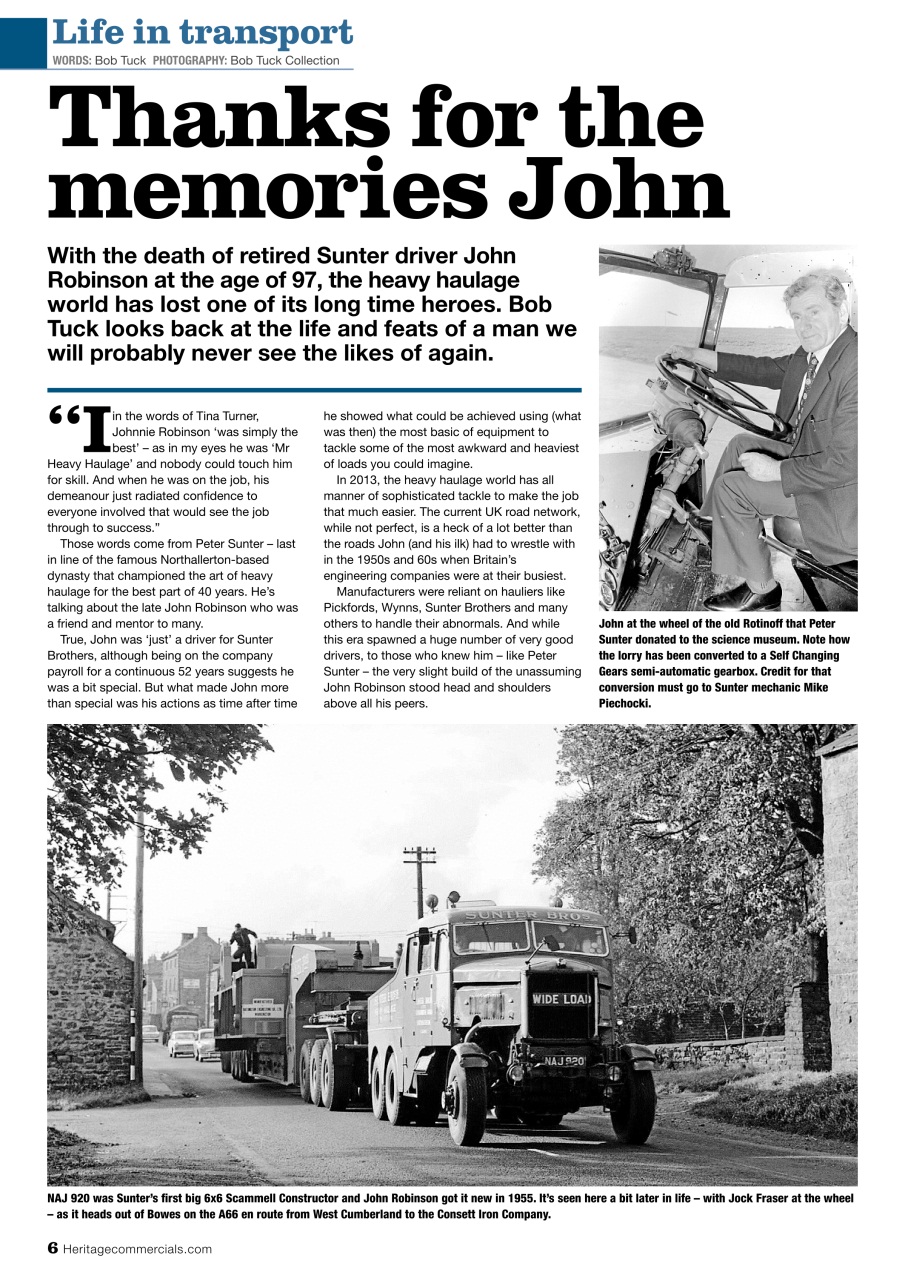Heritage Commercials Magazine Preview Pages