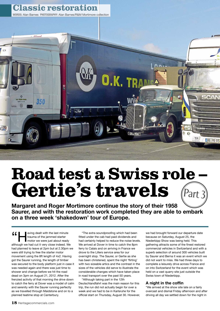 Heritage Commercials Magazine Preview Pages