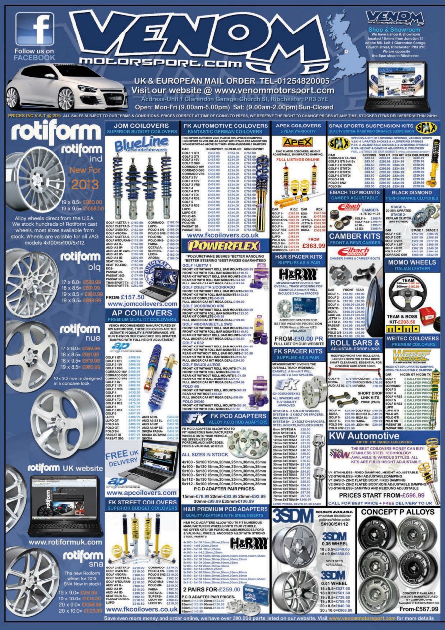 Performance VW Preview Pages