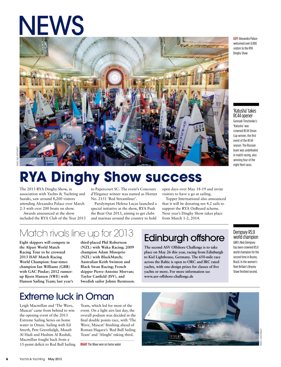 Yachts & Yachting Preview Pages