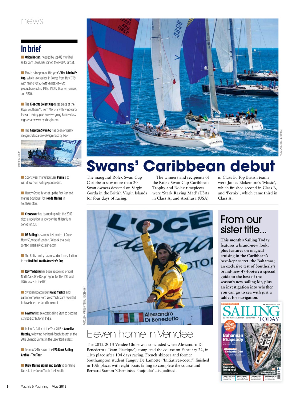 Yachts & Yachting Preview Pages