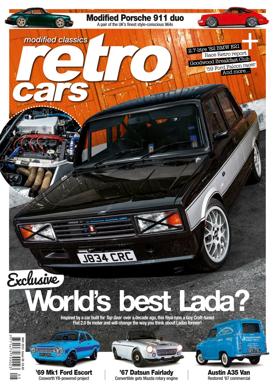 Retro Cars Preview Pages